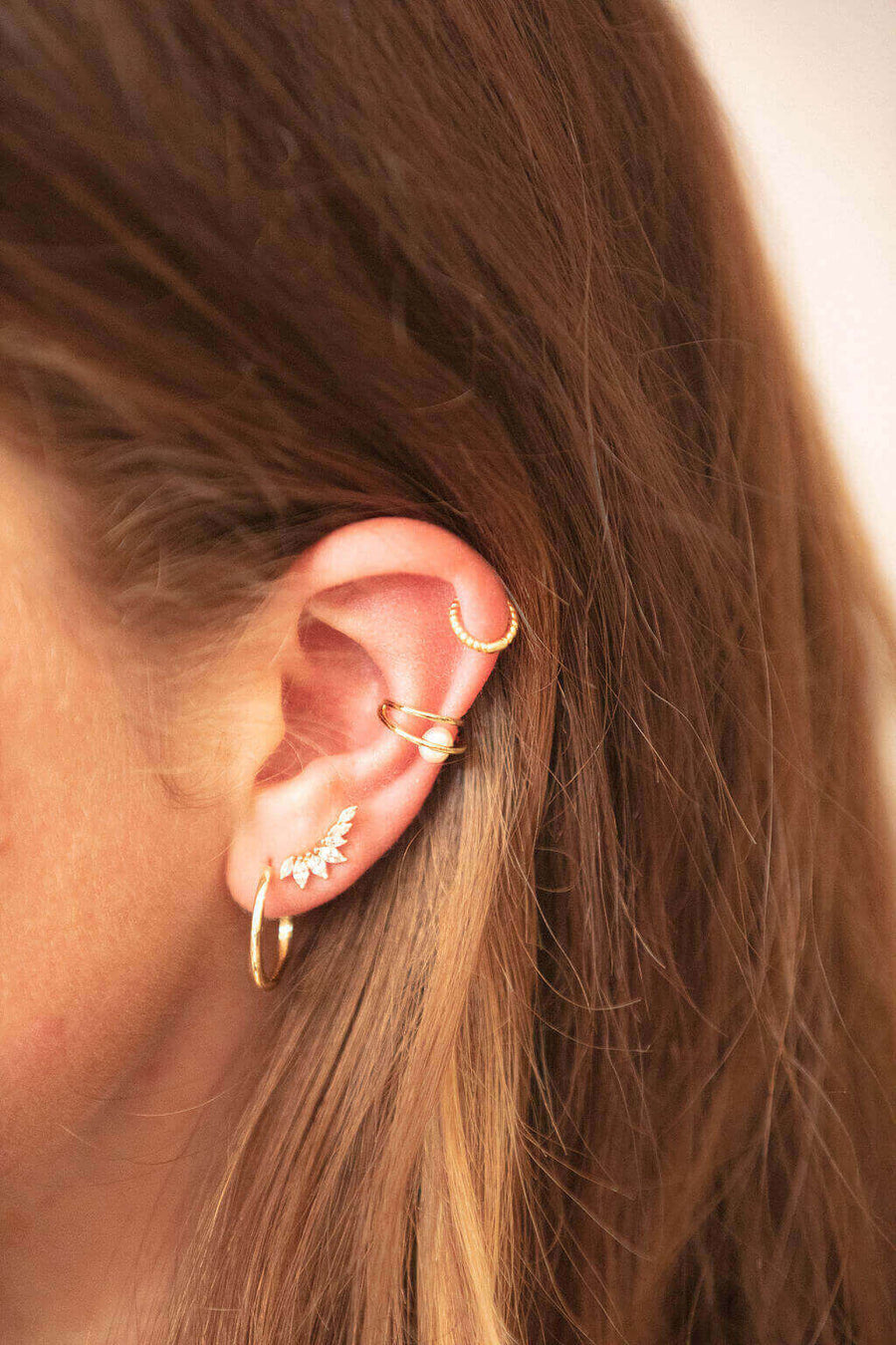 Ear Gold Cuffs