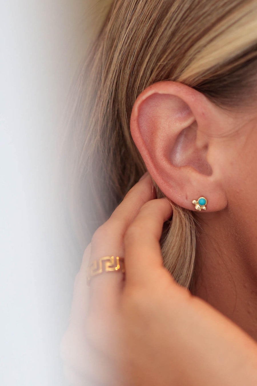 Funky Turquoise Stud