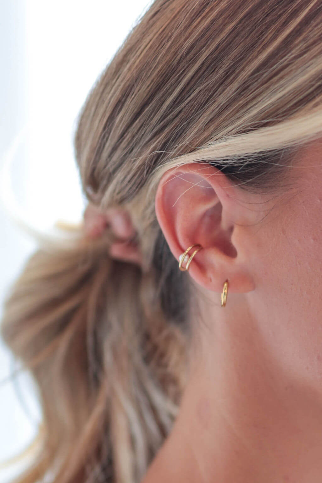 Minimal Gold Hoops